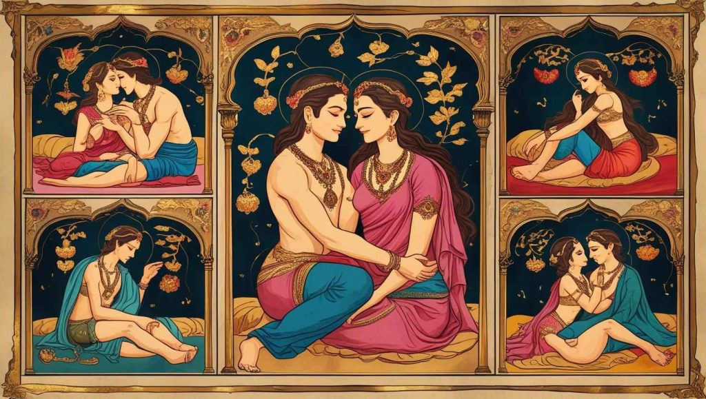 la letteratura insegna l'amore attraverso il kamasutra